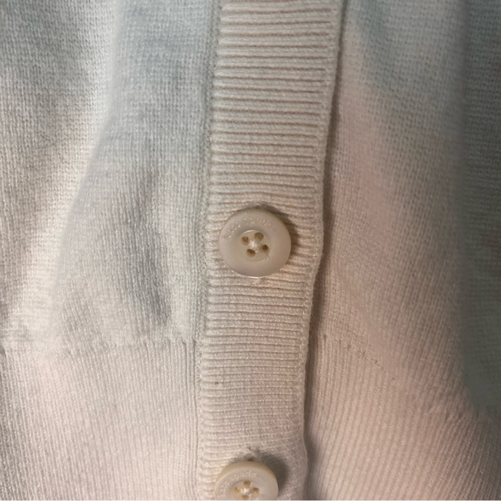 Kate Spade Floral Ribbon Button Up Cardigan - Picture 10 of 16